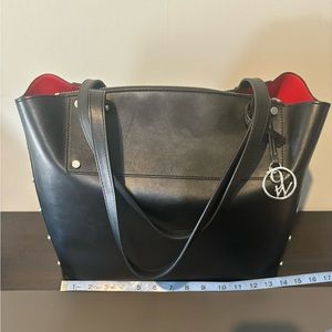 Nine West Black Tote Bag. 13.5 x 5.5